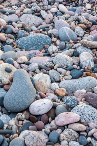 Abstract;Abstraction;Beach;Blue;Calm;Close-up;Great Lakes;Healing;Health care;Healthcare;Macro;Michigan;Nature;Ocean;Pastoral;Pebbles;Rock;Rocks;Sand;Shape;Stone;Stones;Tan;United States;Upper Peninsular;Warm Colors;Warm Palette;Warm Tones;coast;coastline;color;oneness;pattern;peaceful;restful;sea;serene;shore;shoreline;soothing;tranquil;zen