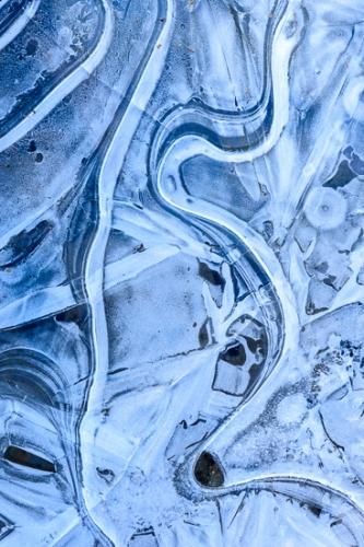 Abstract;Abstraction;Abstractions;Close-up;Cold;Frost;Frozen;Ice;Icy;Line;Macro;Modern;Nature;Pine Cone;Shape;Stock categories;Textures;Wabi Sabi;Winter;artsite;blue;oneness;pattern;shapes;soothing;texture;tranquil;zen