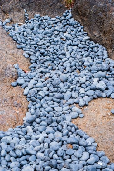 Abstract;Abstraction;Beach;Blue;Boulder;Boulders;Close-up;Cobble Beach;Line;Ocean;Oregon;Pebble;Pebbles;Rock;Rock formations;Rocks;Rocky;Shape;Stone;Stones;beach;beaches;coast;coastline;gray;orange;pattern;red;sea;shore;shoreline;texture