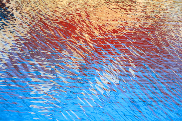 Abstract;Abstraction;Blue;Calm;Healing;Health care;Healthcare;Line;Nature;Ripple;Waterscape;Yellow;oneness;pattern;peaceful;reflection;reflections;restful;serene;soothing;texture;tranquil
