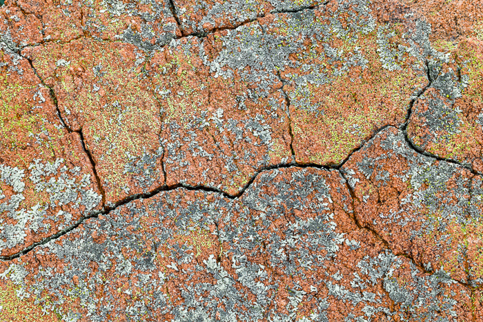 Abstract;Abstraction;Boulder;Brown;Close-up;Cool Colors;Cool Palette;Cool Tones;Geological;Geology;Green;Greens;Lichen;Line;Macro;Modern;Nature;Rock;Rock formations;Rocks;Stone;Texas;United States;Yellow;color;contemporary art;modern art;oneness;pattern;texture