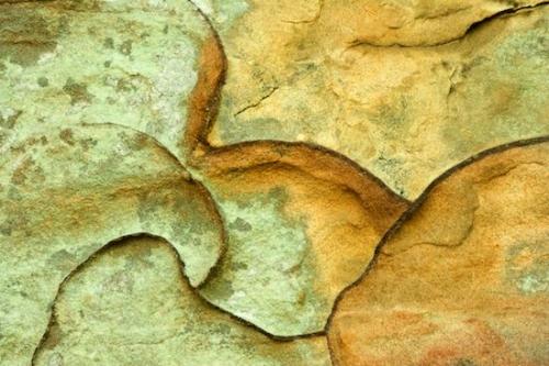 Boulder;Shapes;Brown;Stone;Abstractions;Rocks;Striation;Geological;Geology;Patterns;Yellow;Abstract;Rock;Tan;Textures;Gold;Orange