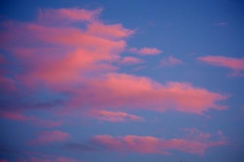 Sky;Cloudy;Weather;Magenta;Sunset;Blue;Clouds;Cloud;Cloud Formation;Pink