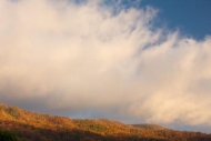 Pinnacle;Clouds;Sky;Mountainous;Tennessee;Mountainside;Forest;Orange;White;Hill;