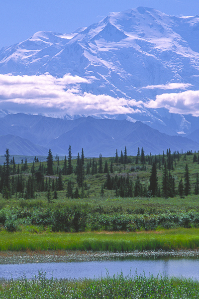 Alaska;Clouds;Denali National Park;Keepers;Mount Mckinley;Mountain;Mountain Top;Mountains;Mountainside;Pinnacle;Snow;United States;Weather;lake