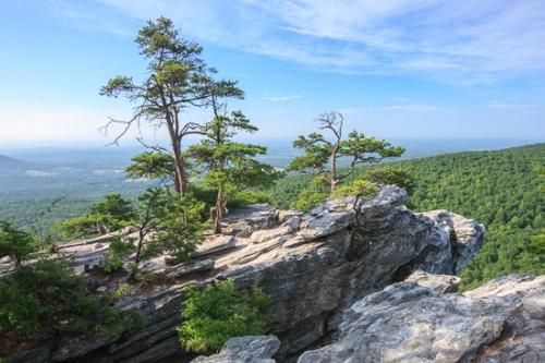 Boulder;Danbury;Geological;Geology;Hanging Rock;Hanging Rock State Park;North Carolina;Rock;Rock formations;Rocks;Stone;Stones;United States;green;striation