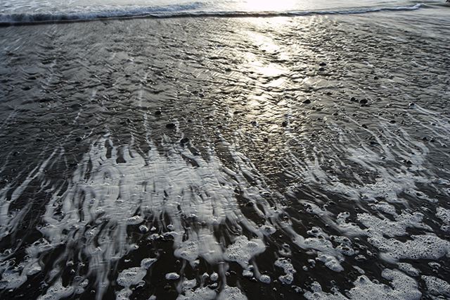 Ocean;Beach;Waves;Shore;Shoreline;Sand;Wet;Water;Sandy;Sea