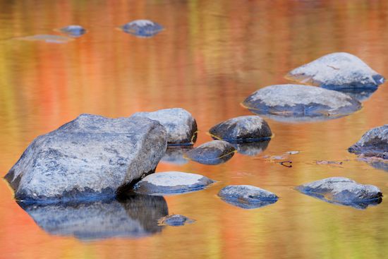 Yellow;water;Tan;Stream;Stones;Stone;Red;Rocky;Rocks;Little River Canyon;reflections;reflection;Rock;river;Green;Gray;flowing;flow;Fall;Boulders;Brown;Gold;Autumn;Alabama