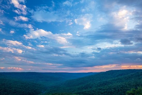 Blue;Calm;Chestnut Mountain;Cloud;Cloud Formation;Clouds;Healing;Health care;Healthcare;Hill;Looking up;Mountain;Mountain Side;Mountain Top;Mountainous;Nature;Pastoral;Pink;Summit;Sun-up;TNC;Tennessee;Tree;United States;Valley;dawn;daybreak;green;hillside;landscape;magenta;morn;morning;oneness;peaceful;restful;serene;sky;soothing;sunrise;sunup;tranquil;trees