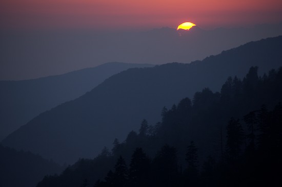 Bark;Boulder;Cliff;Dusk;Evening;evening;Forest;Great Smoky Mountains National Park;High;Leaf;Leaves;Ledge;Mountain;Mountain Top;Natural;Nature;Nightfall;Outdoors;Peak;Plants;Power;Powerful;Precipice;Rock Formations;Rocks;Scenic View;Scenics;Summit;Sundown;Sunset;Tennessee;Trees;Twilight;Vertical;Woodland;Woods