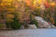 Appalachian-Trail;Autumn;Boulder;Boulders;Branches;Calm;Fall;Forest;Forested;Gre
