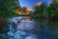 Arizona;Blue;Bluff;Boulder;Boulders;Branches;Brown;Calm;Canyon;Creek;Flow;Healin