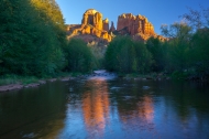 Arizona;Blue;Bluff;Boulder;Boulders;Branches;Brown;Calm;Canyon;Creek;Flow;Healin