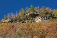 Autumn;Big-South-Fork-National-Recreation-Area;Blue;Bluff;Cliff;Crag;Escarpment;