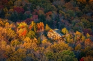 Autumn;Blue-Ridge-Parkway;Bluff;Boulder;Brown;Calm;Fall;Forest;Forested;Gold;Hea