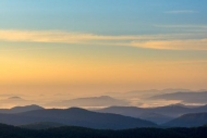 Blue;Blue-Ridge-Parkway;Bluff;Calm;Cloud;Cloud-Formation;Clouds;Cloudy;Fog;Fores