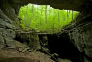 Geological;Cave;Rock;Rock-Formations;Rocks;Landscape;Stone;Geology;Green;Gray;St