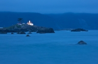 Battery-Point-Lighthouse;Blue;Bluff;Boulder;California;Cliff;Crag;Crescent-City;