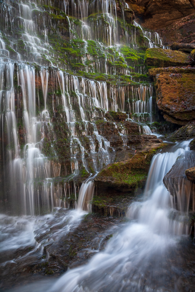 Boulder;Boulders;Brown;Calm;Cascade;Cascading;Chute;Cool;Falling;Falls;Flow;Healing;Health care;Healthcare;Mirror;Moss;Nature;Pastoral;Pouring;Rock;Rock formations;Rocks;Rocky;Spilling;Stone;Stones;Stream;Streaming;Tan;Water;Waterfalls;Waterscape;flowing;green;landscape;oneness;peaceful;rapids;reflections;restful;serene;soothing;tranquil;waterfall;wet;zen