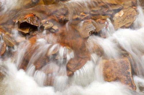 Ricketts Glenn State Park;Boulders;Pouring;Orange;Water;Rock Formations;Waterfall;Horizontal;Falls;Leaf;Rock;Fall;river;Tan;White;Rocks;Yellow;Leaves;Autumn;Stream;Streaming;Stone;Waterfalls;Rapids;Brown;Cascade;Cascading;Chute;Pennsylvania;Stones;Boulder