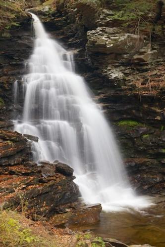 Chute;Ozone Falls;White;Rock;Streaming;Gray;Autumn;Boulder;Rock Formations;Green;Bluff;Pennsylvania;Falls;Fall;Brown;Cascading;Pouring;Stone;Cliff;waterfall;Boulders;Waterfalls;Ricketts Glenn State Park;Rock Face;Stream;Waterfall;Orange;Rocky;Stones;Cascade;Water