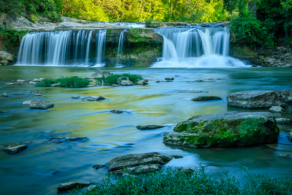 Blue;Boulder;Boulders;Branches;Brown;Calm;Cascade;Cascading;Cataract Falls;Chute;Creek;Falling;Falls;Forest;Healing;Health care;Healthcare;Indiana;Moss;Nature;Pastoral;Pouring;River;Rock;Rock formations;Rocks;Rocky;Stone;Stones;Stream;Stream Bank;Streaming;Sunlight;Sunshine;Tree;United States;Water;Waterfalls;Waterscape;Woods;flowing;green;landscape;leaves;limbs;oneness;peaceful;plants;rapids;reflection;reflections;restful;river bank;serene;soothing;sunlit;tranquil;tree limbs;trees;trunk;waterfall;wet;zen