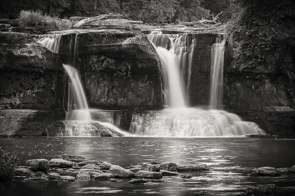 Black and White;Bluff;Boulder;Boulders;Calm;Cascade;Cascading;Cataract Falls;Chute;Falls;Flow;Geological;Healing;Health care;Healthcare;Indiana;Nature;Pastoral;Pouring;Rock;Rock formations;Rocks;Rocky;Stone;Stones;Streaming;United States;Upper Cataract Falls;Waterfalls;Waterscape;cliff;flowing;landscape;oneness;peaceful;restful;serene;soothing;tranquil;waterfall;zen