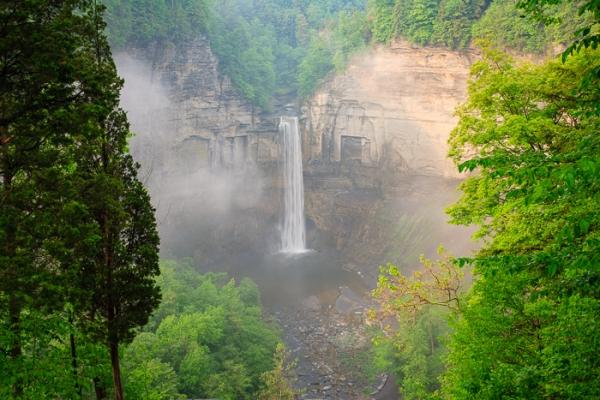 Bluff;Boulder;Brown;Calm;Cascade;Cascading;Cataract;Chute;Concepts;Cool;Falling;Falls;Flow;Fog;Forest;Geological;Geology;Habitat;Healing;Health care;Healthcare;Logging;Minimalism;Mist;Mountain;Mountain Top;Mountainous;Mountains;Nature;Obscured;Oneness;Pastoral;Peak;Pinnacle;Pouring;Precipice;Range;Rock;Rock formations;Rocks;Spilling;Spray;Stone;Stream;Streaming;Summit;Tan;Timber;Timberland;Warm Colors;Warm Palette;Warm Tones;Waterfalls;White;Wood;Woodland;Woods;cliff;color;foggy;green;haze;landscape;mist;misty;peaceful;restful;serene;soothing;striation;tranquil;waterfall;wet;zen