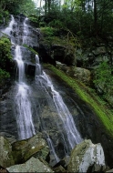 Cliff;Rock-Face;Sheer;Steep;Waterfall;Stream;Water;Flowing;Pouring;Cool;Wet;Flow