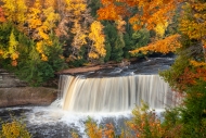 Autumn;Brown;Calm;Cascade;Cascading;Chute;Creek;Fall;Falls;Flow;Forest;Forested;