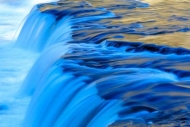 Blue;Cascade;Cascading;Falling;Falls;Flow;Gold;Landscape;Orange;Pouring;Reflecti